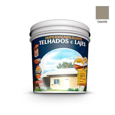 Concreto para Telhados e Lajes Concreto Balde 16kg Resistente Durável Hydronorth