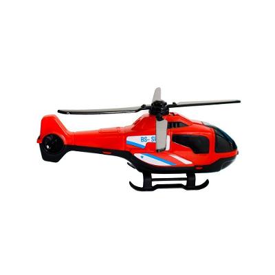 Brinquedo Infantil Mini Helicoptero Aéreo com Helices Protegidas para Uso Interno e Externo Bs Toys