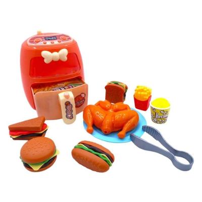 Brinquedo Air Fryer Infantil com Luzes e Acessorios Laranja First Bikes