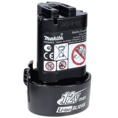 Bateria para Ferramentas BL1015K 1,5Ah 12V Li-Ion Compacta Preto Makita