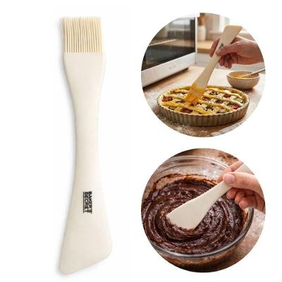 Espatula Pincel Ponta Dupla 2 em 1 BS41146 Silicone para Untar e Misturar Creme Baker's Secret