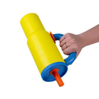 Copo Termico com Alca PI7908Y Aco Inoxidavel e Plastico 1,1L Amarelo e Azul Imaginarium