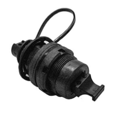 Emenda MPO Femea X Macho Fibra Optica com Protecao a Prova de Agua IP67 Bege Alta Performance