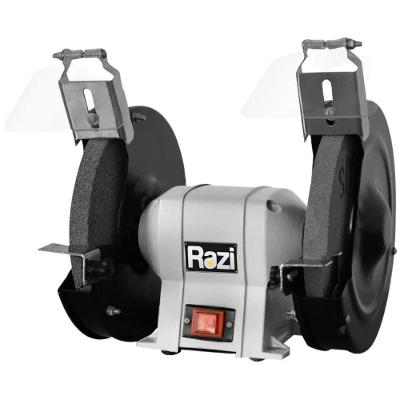 Moto Esmeril 8pol RZ-MN550M2 550W 220V para Afiação Cinza Razi