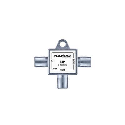 Tomada Blindada TAP Aquário TP-06 para TV 6DB 5 a 1000MHZ Conectividade