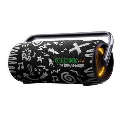 Caixa de Som Amplificada Amvox ACA 610 Boomvox 610W RMS Bluetooth USB AUX Grafite