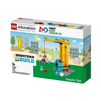 Kit Educacional Blocos de Montar Lego Boomtown Build 45810 739 Peças