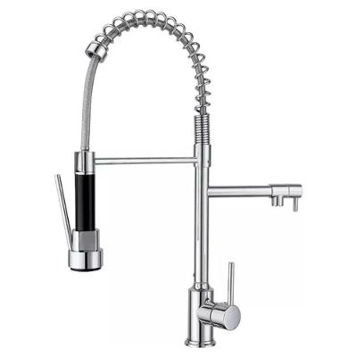 Torneira Gourmet WJ-1287 Monocomando Bica Flexível Aço Inox 304 WJ Moreira