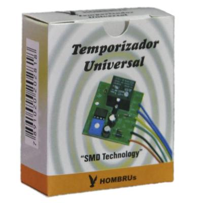 Temporizador Universal Hombrus 2 Seg a 5 Min Saída Relê 12V