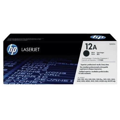 Toner HP Q2612A Original Preto Laserjet 1010 1012 1015 1018 1020 1022 3015 3030 3050