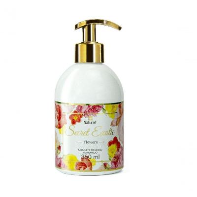 Sabonete Cremoso Naturrê Secret Exotic Flowers 350ML The Secret