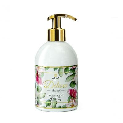 Sabonete Cremoso Naturrê Deluxe Flowers 350ML Deluxe