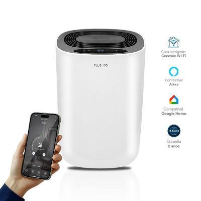 Desumidificador Desidrat Plus 150 Wi-fi 12L-dia Filtro Lavável Branco 110V