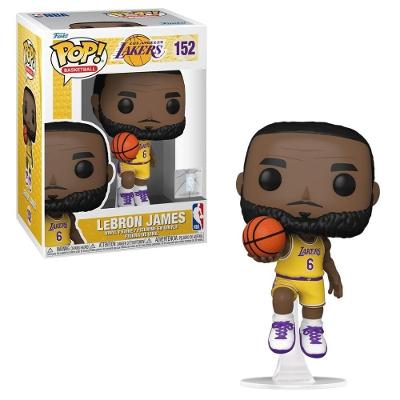 Boneco Colecionável Candide Funko POP! Lebron James NBA Vinil 11cm Amarelo