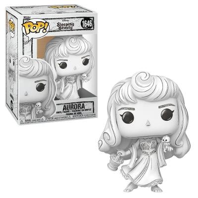 Boneco Colecionável Candide Funko Pop! Disney Esboços Aurora Multicolorido