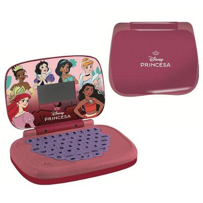 Laptop Infantil Educativo Princesas Bilíngue com Músicas Candide