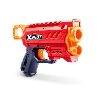Lançador de Dardos X-Shot Red Micro 2.0 Até 24m com 8 Dardos Candide