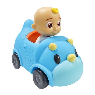 Mini Veículos Cocomelon Dino JJ Roda Livre Plástico Candide