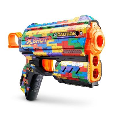 Lançador de Dardos X-Shot Skins Flux Striper 8 Dardos Alcance 27m Candide
