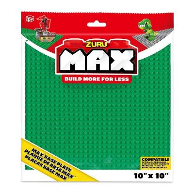 Base de Construção Max Build 25x25cm Blocos Verde Candide