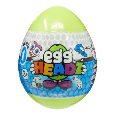 Colecionável Egg Headz Ovo com Surpresa 6 Modelos Candide