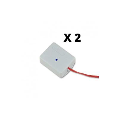 Kit 2 Controles TX Car Copiador Farol Alto 433,92 Mhz Portão Alarme Hombrus