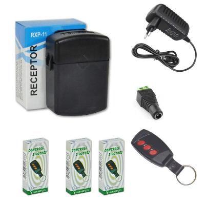 Kit Acionamento Fechadura Elétrica com 4 Controles Remotos Hombrus