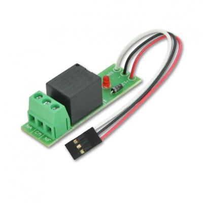 Módulo Relé Auxiliar RLAX-2 12V com Rabicho 10A-250V Hombrus