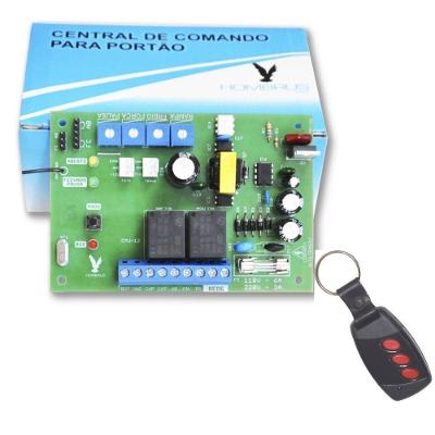 Placa Central de Comando Motor de Portão CMU-12 com Controle Hombrus