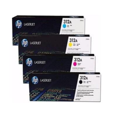 Kit 4 Toners 312A para Laserjet M476dw e M476nw HP