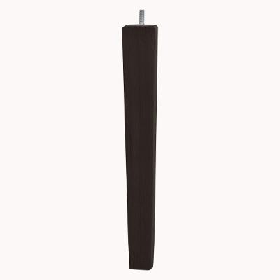 Kit 4 Pés para Móveis D'Rossi Chanfrado Retrô Eucalipto 30CM Café