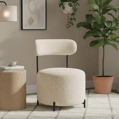 Poltrona Virgínia Decorativa Acquatec Hidrorepelente Bege D'Rossi