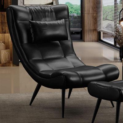 Poltrona Decorativa Sher Pé Palito Sintético PU Facto D26 Preto D'Rossi