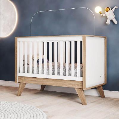 Berço Americano Mini Cama 3 em 1 Candy H02 Branco D'Rossi