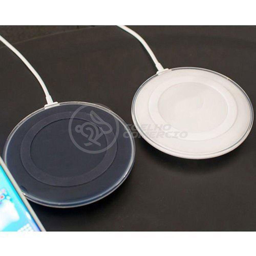 Base Carregador Wireless De Mesa Carregador Sem Fio Preto - 4