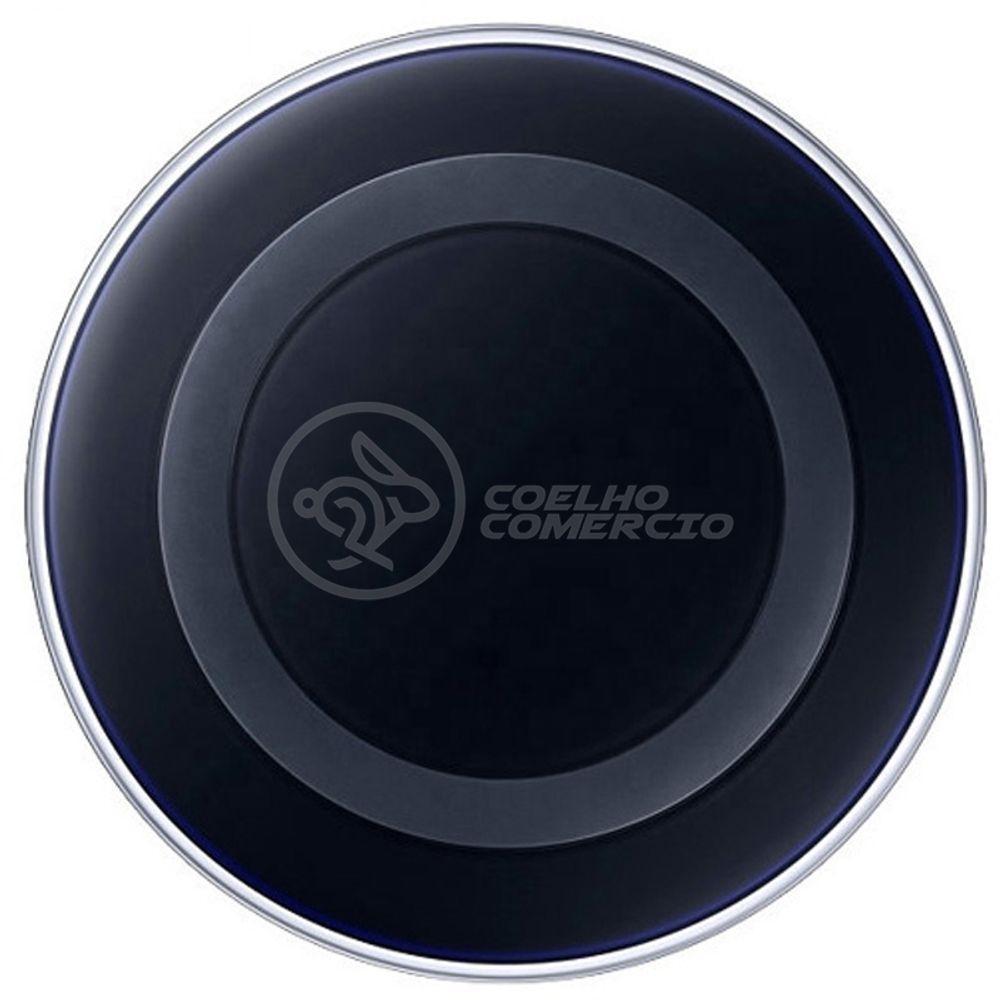 Base Carregador Wireless De Mesa Carregador Sem Fio Preto - 9