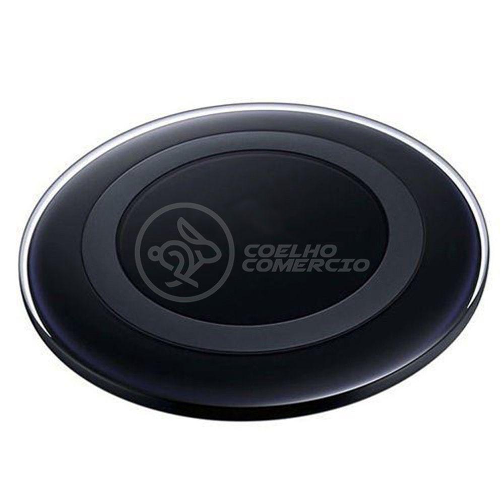 Base Carregador Wireless De Mesa Carregador Sem Fio Preto - 10
