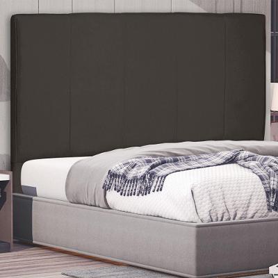 Cabeceira Estofada Ravenna King Size no Box Suede Café Abmaza