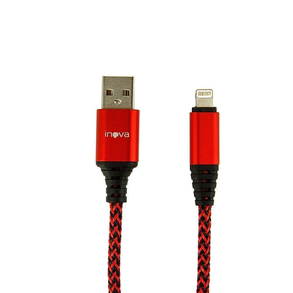 Cabo Premium Usb Iphone Lightning Vermelho - 1