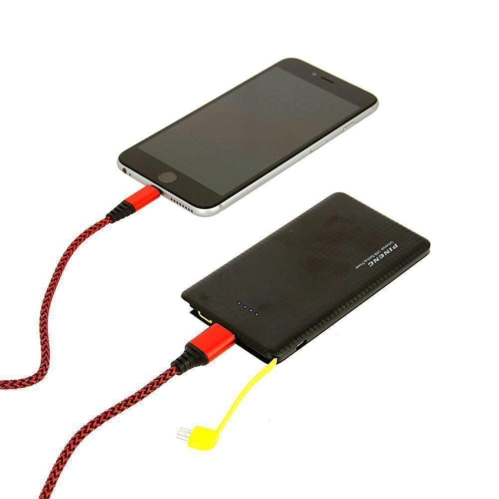 Cabo Premium Usb Iphone Lightning Vermelho - 2