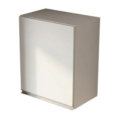 Armário Aéreo Multiuso Lux 1 Porta MDF 40CM Branco Abmaza