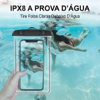 Capa Bolsa A Prova Dágua Impermeável Universal Para Preto - 1