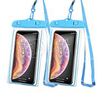 Capa Bolsa A Prova Dágua Impermeável Universal Para Celular - Azul - 2