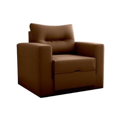 Poltrona Cama Marissol MX48 Reclinável Veludo Marrom Loja Sheep