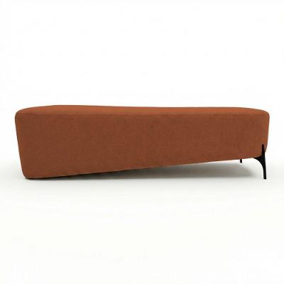 Puff Recamier Orgânico Lavie Premium Bouclê Terracota Abmaza