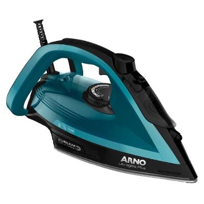 Ferro a Vapor Ultragliss Plus Arno FV5801B2 Base Cerâmica Azul 220V