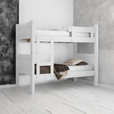 Beliche Solteiro Maria Clara com Colchões MDF Branco Framar
