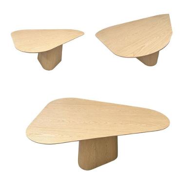 Mesa de Jantar Emma 8 Lugares Orgânica MDF 235x142CM Amadeirado