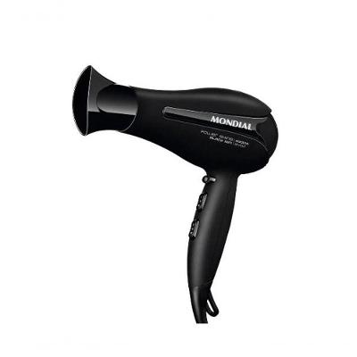 Secador de Cabelos SC-13-BI 2000W Tourmaline 3 Temperaturas Preto Mondial Bivolt