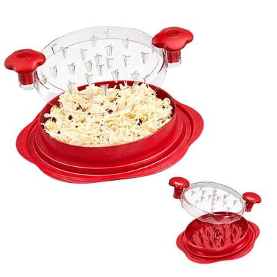 Triturador Desfiador Manual BSL3922 de Carne e Legumes ABS Antiderrapante Vermelho AB Mídia